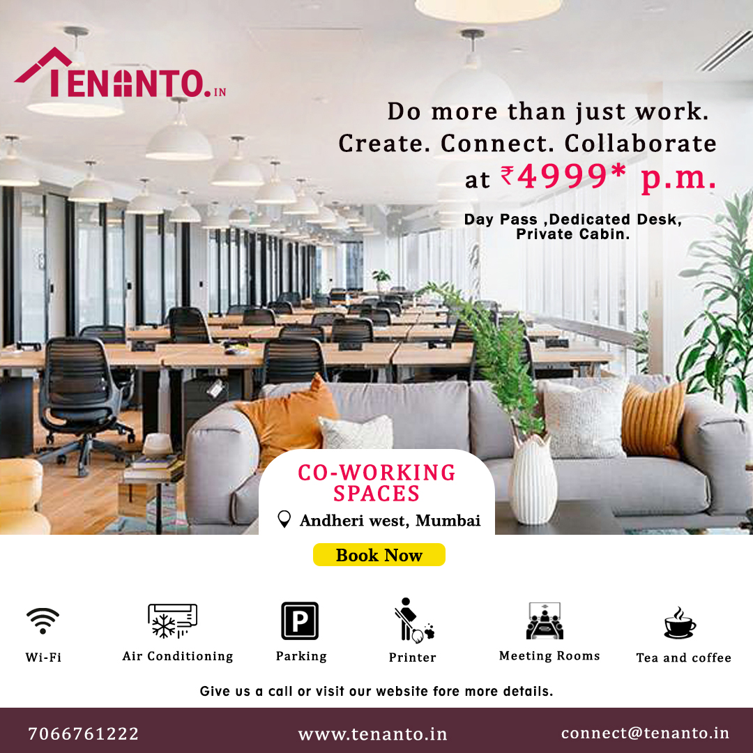 Tenanto5's tweet photo. Coworking is more than you think, Work, chill, Share. Tenanto helps to find the best coworking space to make your environment positive. 
.
Contact us- https://t.co/9bxfI3L5Qw / 7066761222  
#tenanto #tenant  #pg  #coworking  #sharedroom #singleoccupency #dobleoccupancucy #mumbai https://t.co/jqn8uCFFB5