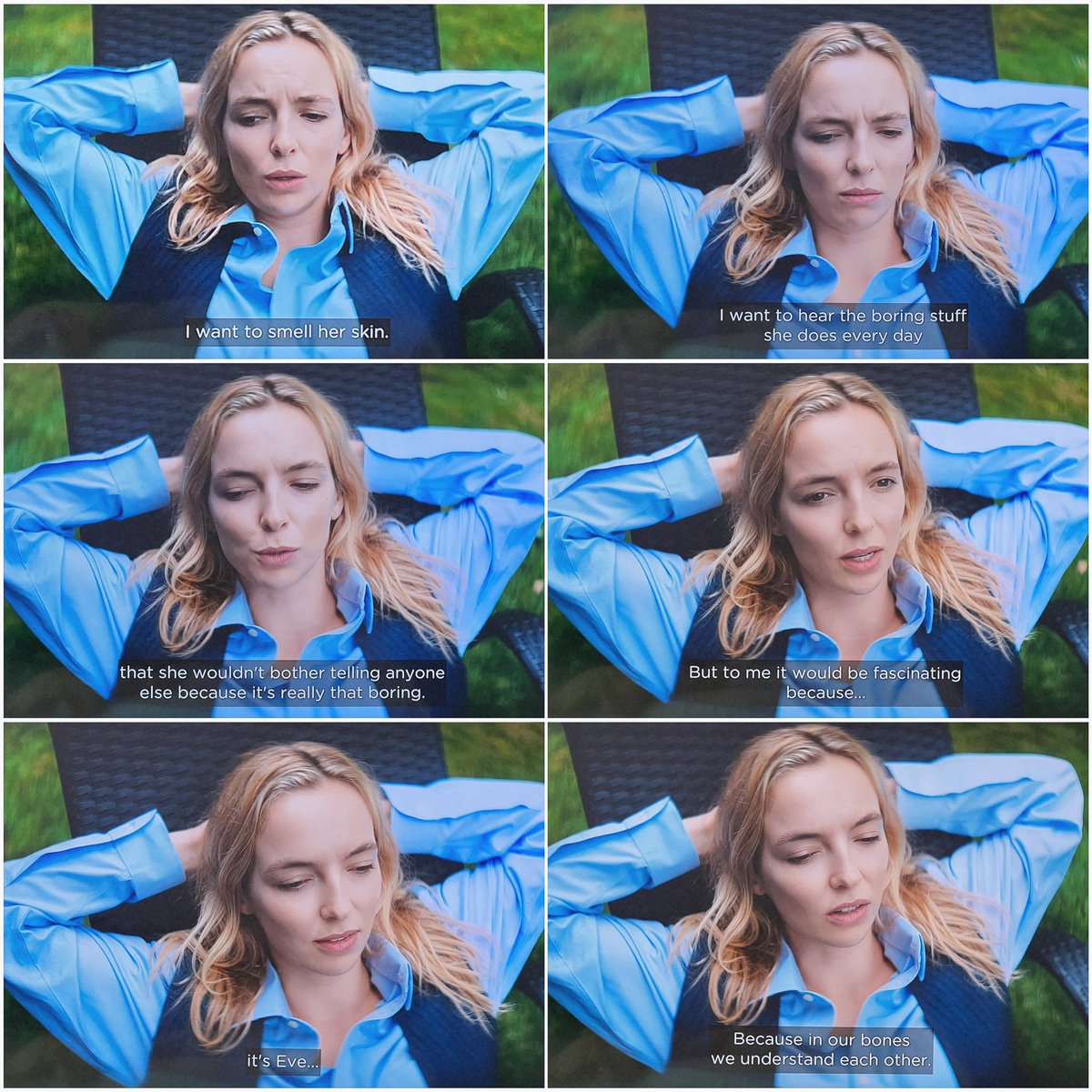 palynathisway's tweet photo. tell me you love someone without telling me you love them.. #killingeve https://t.co/sBTkLXpBBi