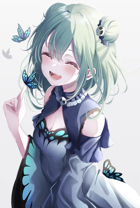 るしあちゃん、お疲れ様でした🦋
#絵クロマンサー #潤羽るしあ 