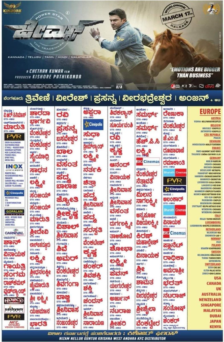 DNagavi1's tweet photo. ಇಂದು ಮುಂದು ಎಂದೆಂದೂ ನಿಮ್ಮನ್ನು ಪ್ರೀತ್ಸೋ ಹೃದಯಗಳಿಗೆ ನೀವೇ “ರಾಜಕುಮಾರ” ಆ ಜಾಗ ನಿಮಗೆ ಮಾತ್ರ ಸೀಮಿತ❤️ First Day -First show ಅಭಿಮಾನಿಯಾಗಿ ಅಭಿಮಾನಿಗಳ ಜೊತೆಗೆ ನಿಮ್ಮನ್ನು ನೋಡಿ ಕಿರುಚುವ ಆತುರದಲ್ಲಿ 🧡 #James #PowerfullFans #PuneethRajkumarLivesOn love you Anna🙏🙏 https://t.co/9aoH5Fyx7X