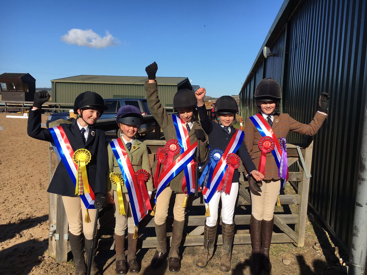 GordonstounD's tweet photo. An excellent start to @gordonstounschool visit to the Scottish Schools Equestrian Championship. First event saw individual rosettes and first in the team event. #broaderexperiencesbroaderminds #gordonstounthoroughbreads #giddyup #clearround https://t.co/FMSs5tfpDy