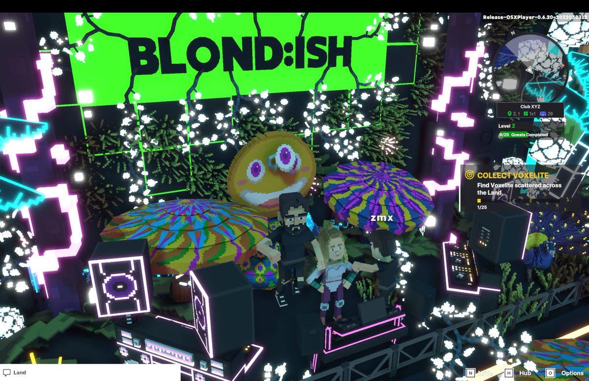 reneperol's tweet photo. @TheSandboxGame @blond_ish I just participated in the daily #SandboxAlphaS2Contest for a chance to earn up to 1,000 $SAND! Day 2 - Dance with Blond:ish. Check out my screenshot below! 👇 #SandboxAlphaS2 https://t.co/tPlBymlzg2