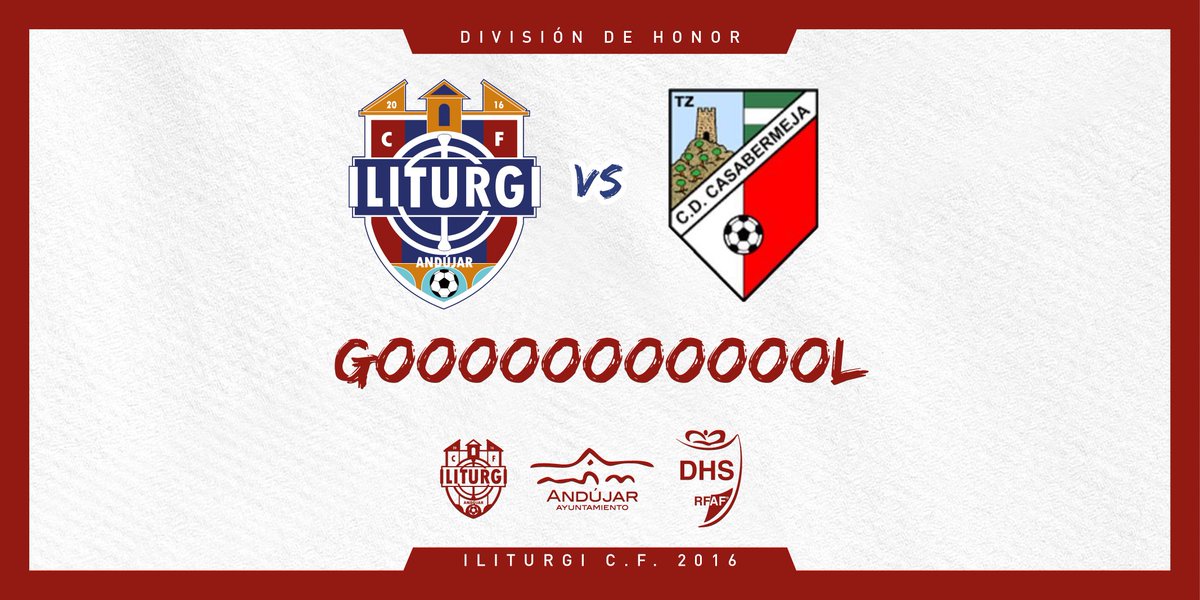 iliturgi_cf's tweet photo. ⏱️ 38'    #IliturgiCasabermeja 

1-0

Goooooool de Sanabriaaaaaa. Se estrena el central Iliturgitano en casa. Seguimos 💪💪. 

En directo https://t.co/MVL7OybX0V

#Centenario #Azulgranas #Andujar https://t.co/HREy5ub76D