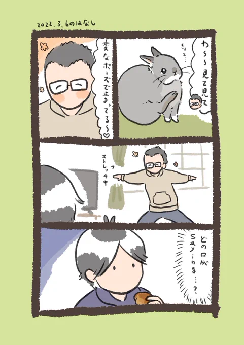 今日のrabbit…
#うさぎのいる生活 