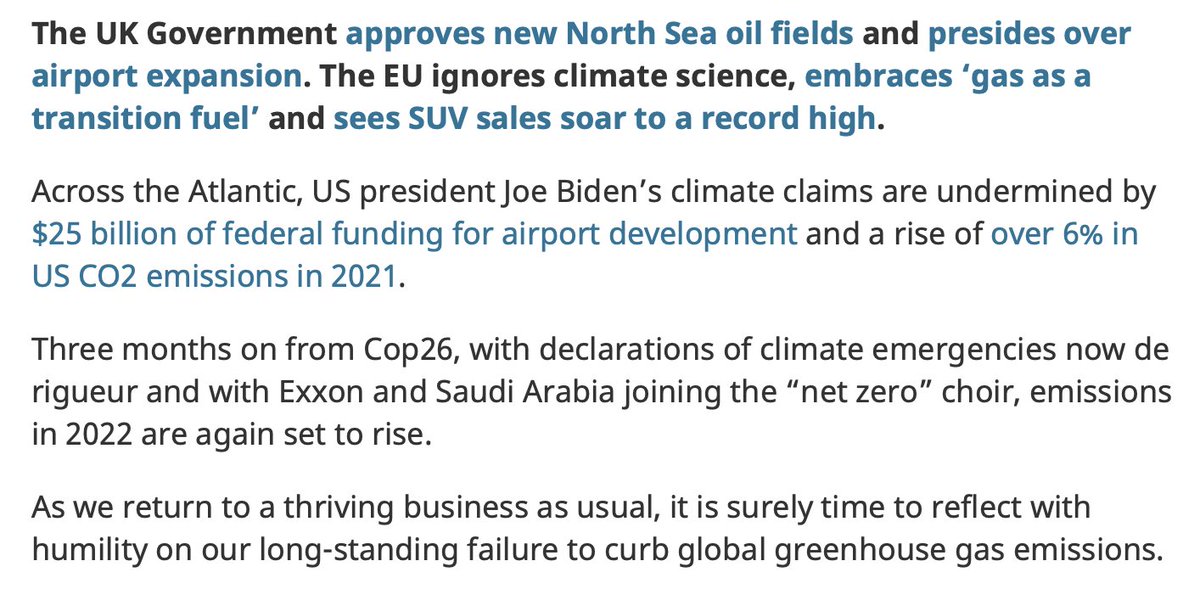 "We must disrupt the Davos culture to end decades of failure on climate" - new piece in <a href="/ClimateHome/">Climate Home News</a> by <a href="/IsakStoddard/">Isak Stoddard</a> &amp; I climatechangenews.com/2022/03/04/we-… &amp; based on annualreviews.org/doi/abs/10.114… 
<a href="/TyndallCentre/">Tyndall Centre for Climate Change Research</a> <a href="/UiBCET/">UiB CET (uibcet.bsky.social)</a> <a href="/CEMUSUPPSALA/">CEMUS</a> <a href="/jo_UoMEnergy/">Jo Cross</a> <a href="/UoMPolicy/">Policy@Manchester</a> <a href="/TyndallManc/">TyndallManchester</a> <a href="/RHarrabin/">Roger Harrabin</a> <a href="/fionaharvey/">Fiona Harvey</a>