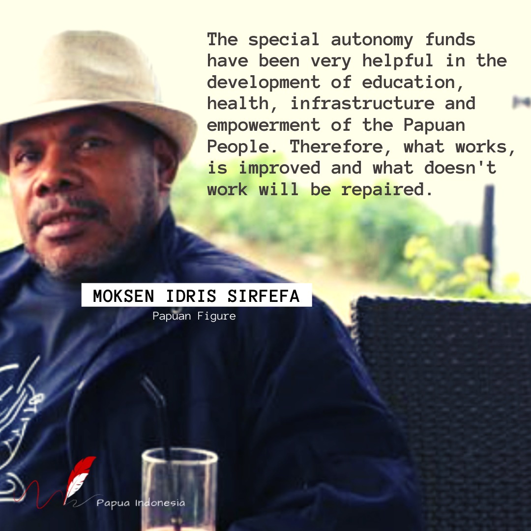 DanielKarim228's tweet photo. Special autonomy fund is guaranteed to be enough for the Papua development https://t.co/3n30lCPRjd