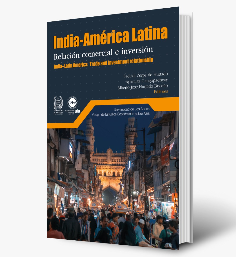 ajhurtadob's tweet photo. Cordialmente invitados a leer 🤓🗺📚
«India-América Latina: Relación comercial e inversión», editado junto a las profesoras @zerpasad y Aparajita Gangopadhyay
De acceso abierto y disponible en:
https://t.co/6xFqec9mj6
https://t.co/SB7nNnxsjU
#India #GEEA #ULA https://t.co/c2yToVeoqZ