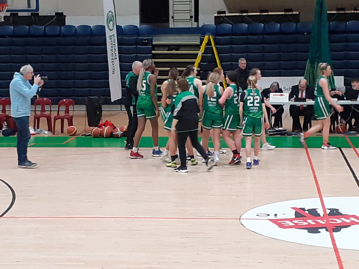 LimerickCeltics's tweet photo. Full-time @BballIrl #NationalCup
@LimerickCeltics 89
@WITWildcats 41
Super stuff girls. Great win against a strong @WITWildcats team. #letsgoceltics #upforthefinal @SportingLK @LimkLeaderSport https://t.co/1rEqjMUxwu