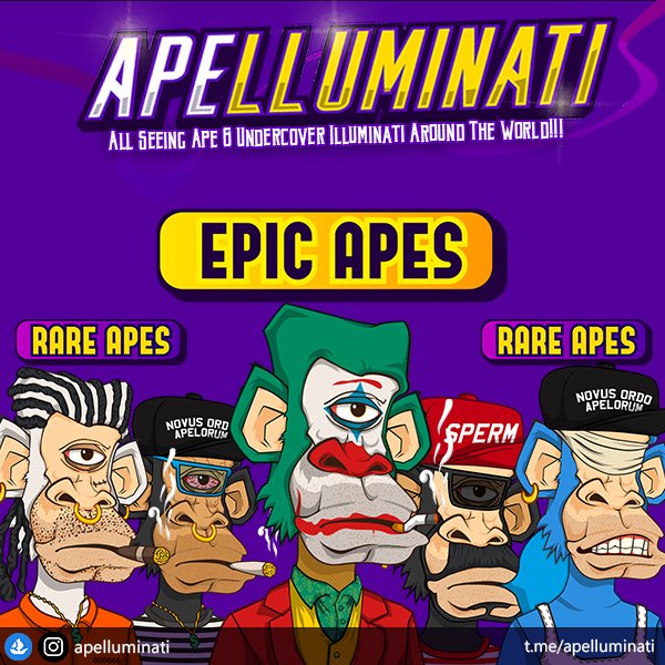 ApelluminatiNFT's tweet photo. 🔥 #Apelluminati
💯 Handmade
💯 Exclusive 1/1 #NFTs
✅ Manual NFT Mint-List
✅ Property Rarity
❌ No Generated
👀 https://t.co/mwUMxXhZfY
upto 50% off till March 14th
#nfts #nftart #nftcommunity #nftcollector #nftartist https://t.co/oJQTX1LCZ3