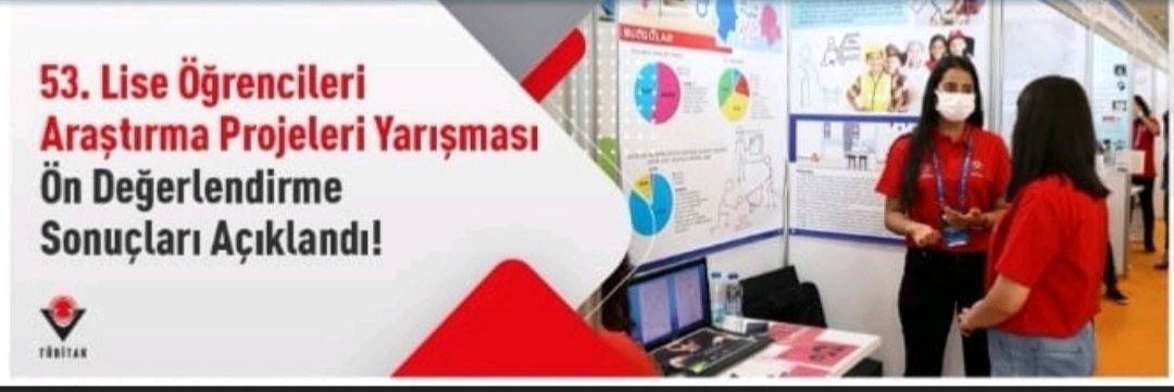 TÜBİTAK 2022 yılı Lise öğrencileri araştırma projeleri yarışması İstanbul AvrupaBölge sergisine Anadolu Lisemiz Fizik alanında,FenveTeknoloji LisemizSTEM alanında geliştirdikleri projeler ile katılıma hak kazanmıştır.Öğrenci ve öğretmenlerimizi tebrik ederiz.
#bahçeşehirkoleji
