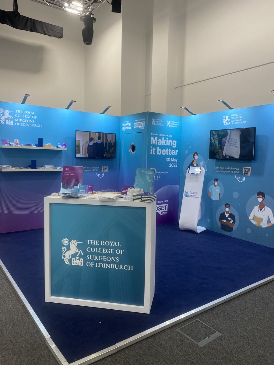 RCSEd's tweet photo. Day 2 of the @ASiTofficial annual conference! Come say hi to our team and learn more about the College. #ASiT22 https://t.co/cNLcPDOB4V