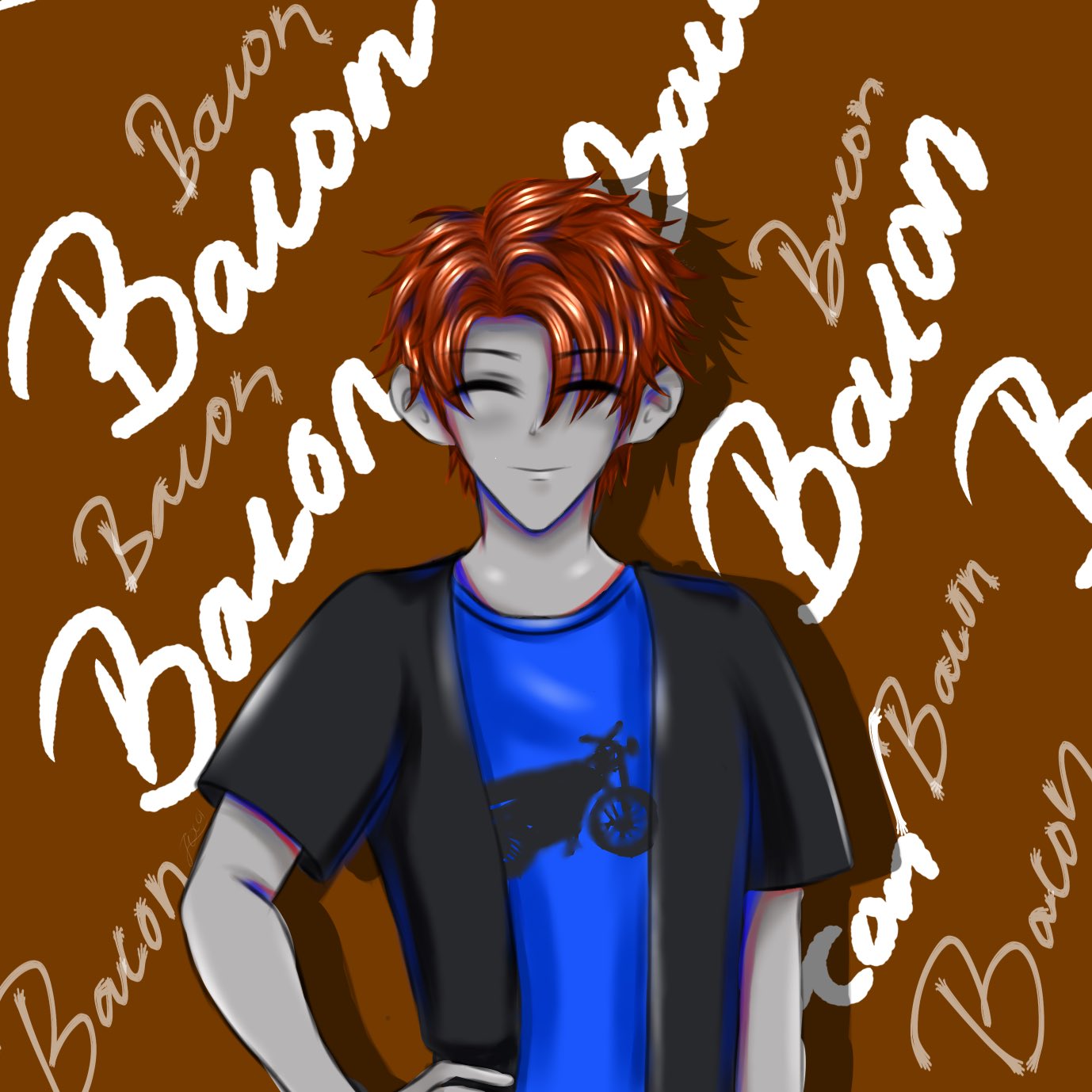 Vv on X: #Roblox #robloxart Bacon hair boy🥓  / X