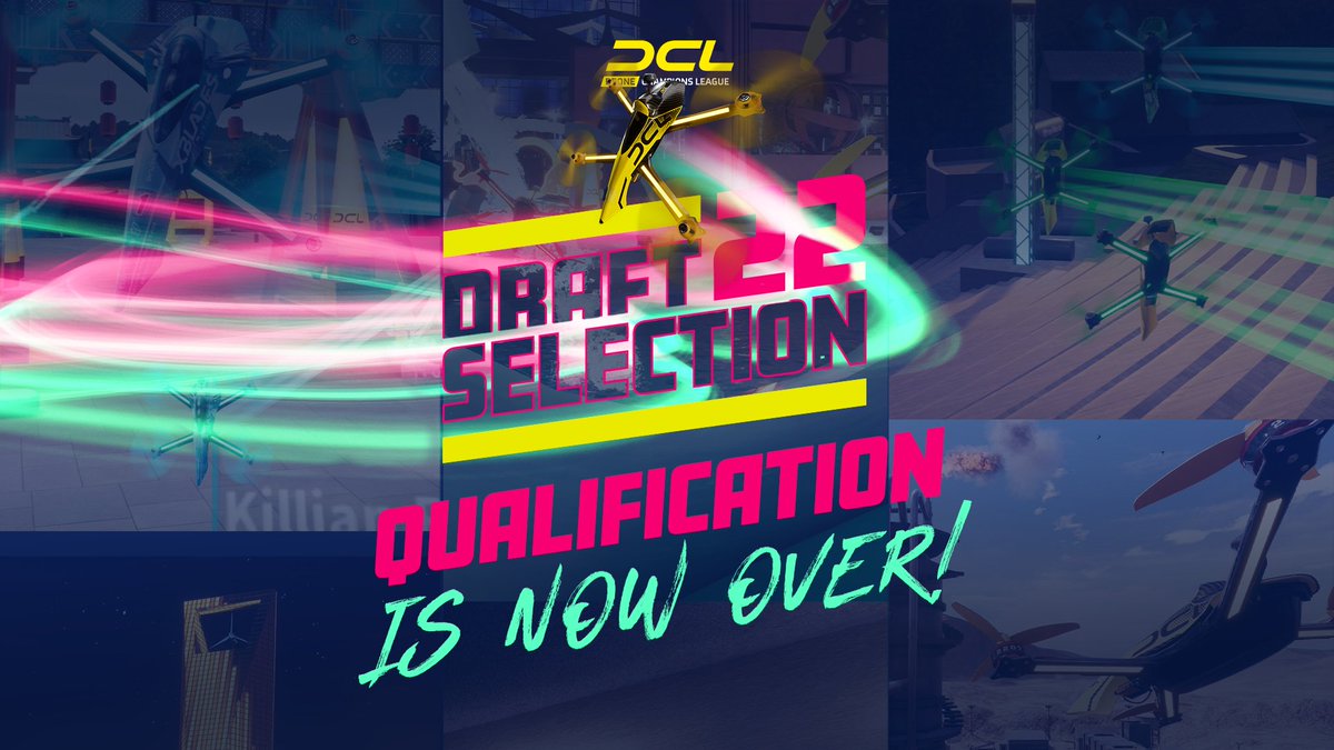 DroneChampionsL's tweet photo. The Draft Selection Qualification period has now ended.
Props to everyone who has been grinding, all of you can be very proud of yourselves! π
β οΈ IMPORTANT: Please check your email inbox on Monday for the next steps!!!!!!!! β οΈ #DCLDraft22 https://t.co/GtaiGCV0rZ