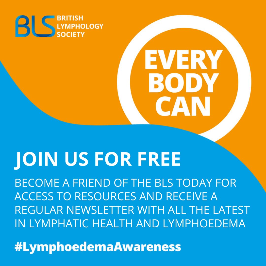 Help us to raise awareness of #Lymphoedema this #LymphoedemaAwareness Week by telling your contacts about joining the BLS as a Friend. We're aiming to reach more healthcare practitioners to share best practice in the care of lymphoedema. Can you help? thebls.com/become-friend