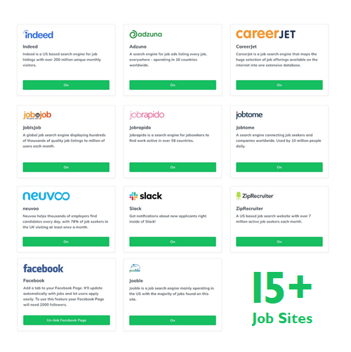 #Jobs #PostJobs #Hire #Recruitment
RECRUITING? Wasting too much time &amp; money with no Candidates?
Publish to 15+ job sites with one click, for FREE! and get 100’s of candidates for every job you advertise!
Find out how >> go2jobs.com/gh-uk <<