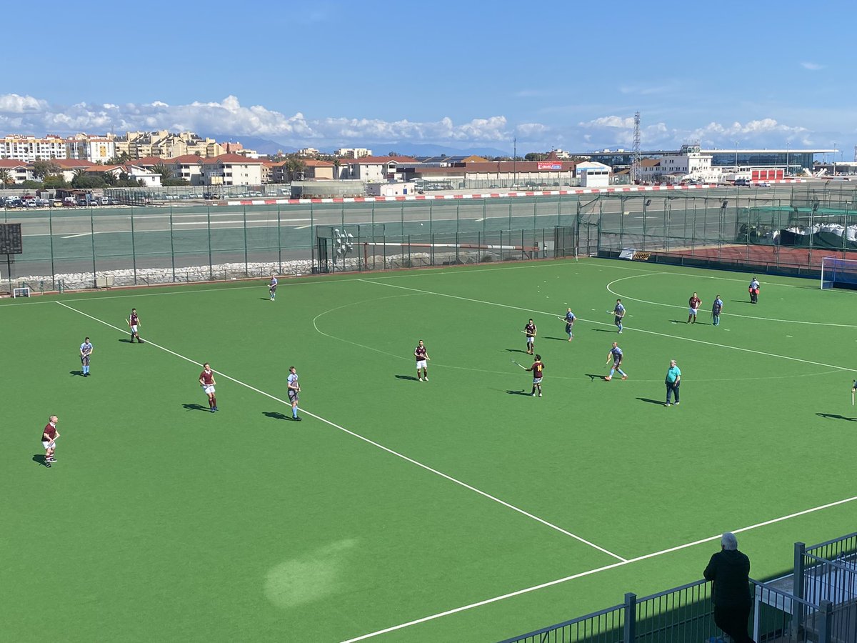 GBC_Sport's tweet photo. Cup finals day in Hockey… the men in action first, Titans on the cusp of winning their first ever trophy, they lead Grammarians reserves 2-0! https://t.co/H2NYBgtLdd