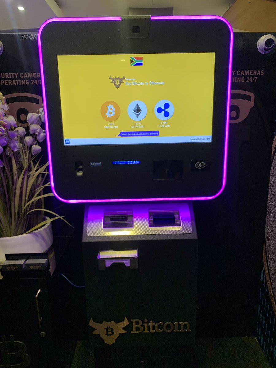 Bitcoin ATM. Feel like royalty while getting some fiat.
