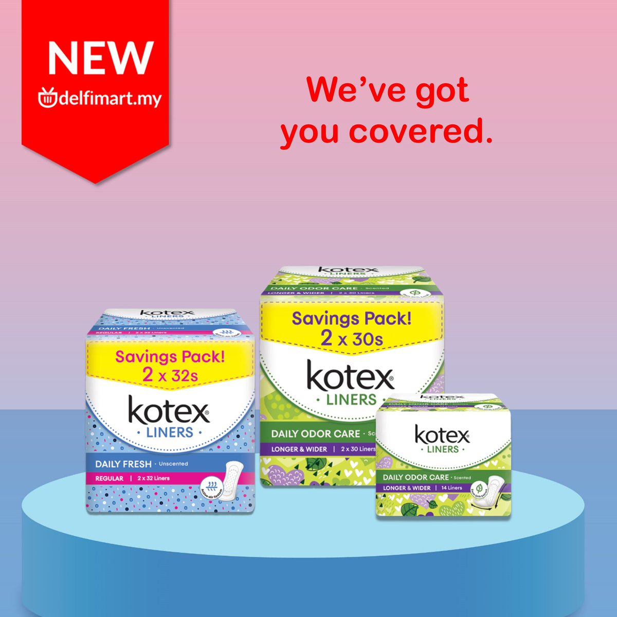 dmart_my's tweet photo. Periods are no fun. But they can be a bit more bearable with the right care down there, so you can forget about your period and get back to being amazingly empowered💪. Check out the range of Kotex pads, liners and overnight panties, now available on... https://t.co/dy7yiUGvKi https://t.co/aOclHX6SG9