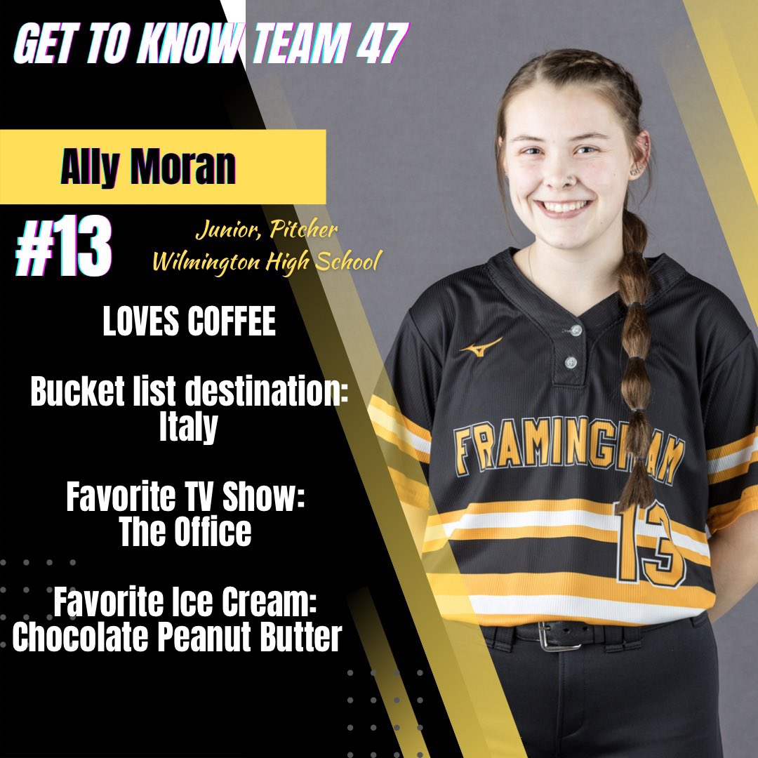 FramStSB's tweet photo. Meet Ally Moran #13 #gettoknowus #ramssoftball2022 #team47 https://t.co/SQ84Aq6lW9