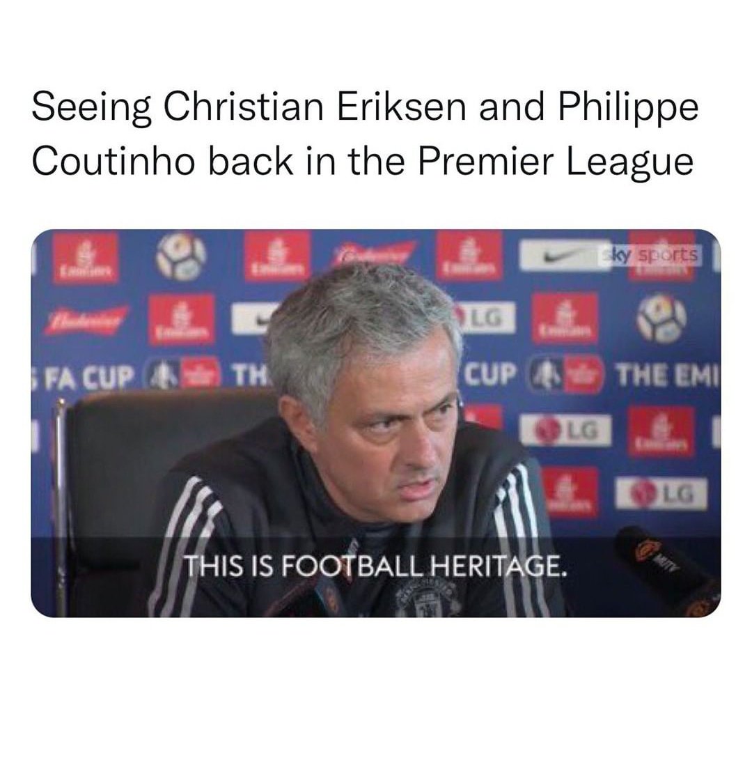 Premier league tweet media