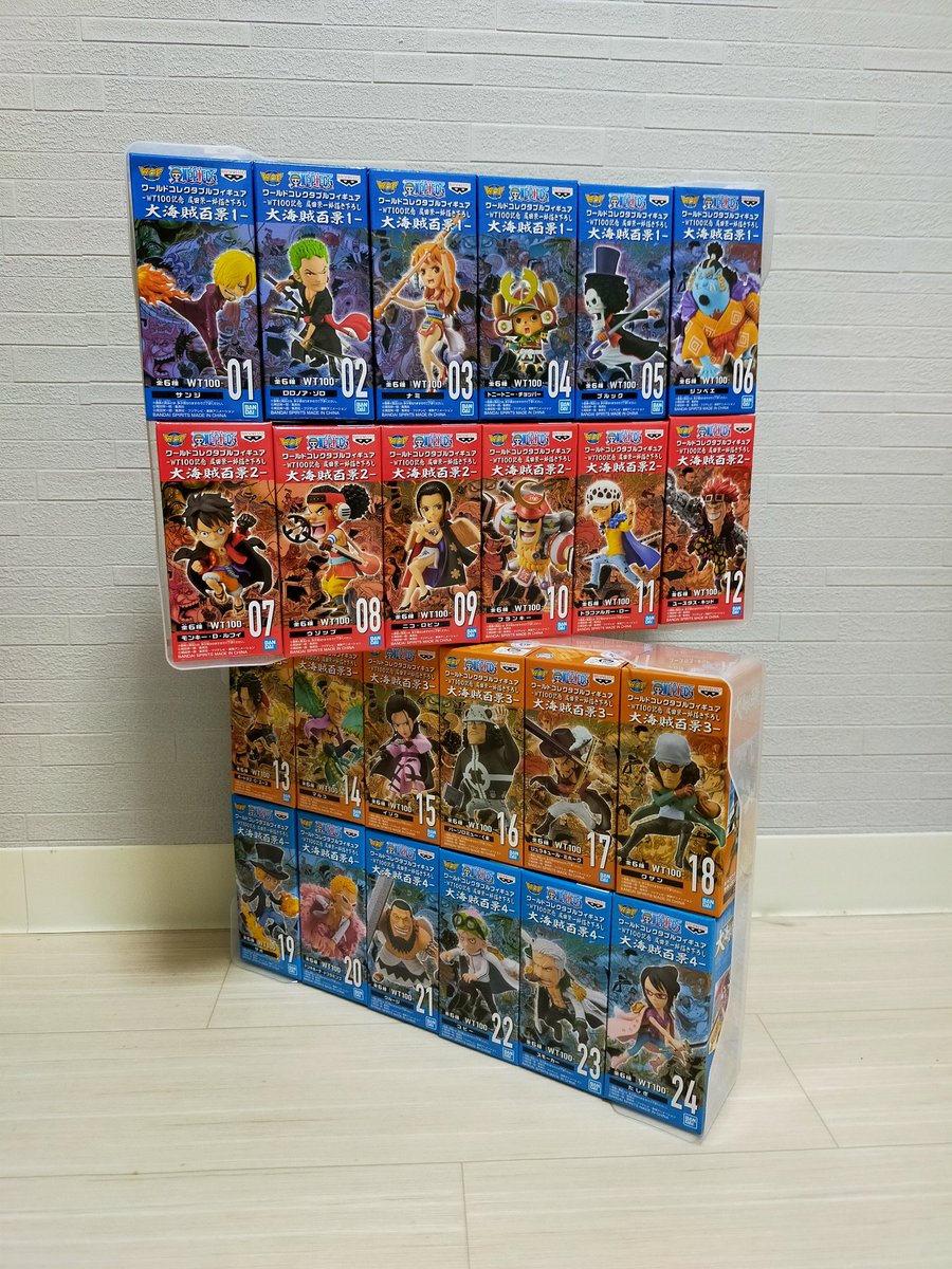 ダイソーの「中が見えるクリアタイプ A4書類ケース」に ワーコレが