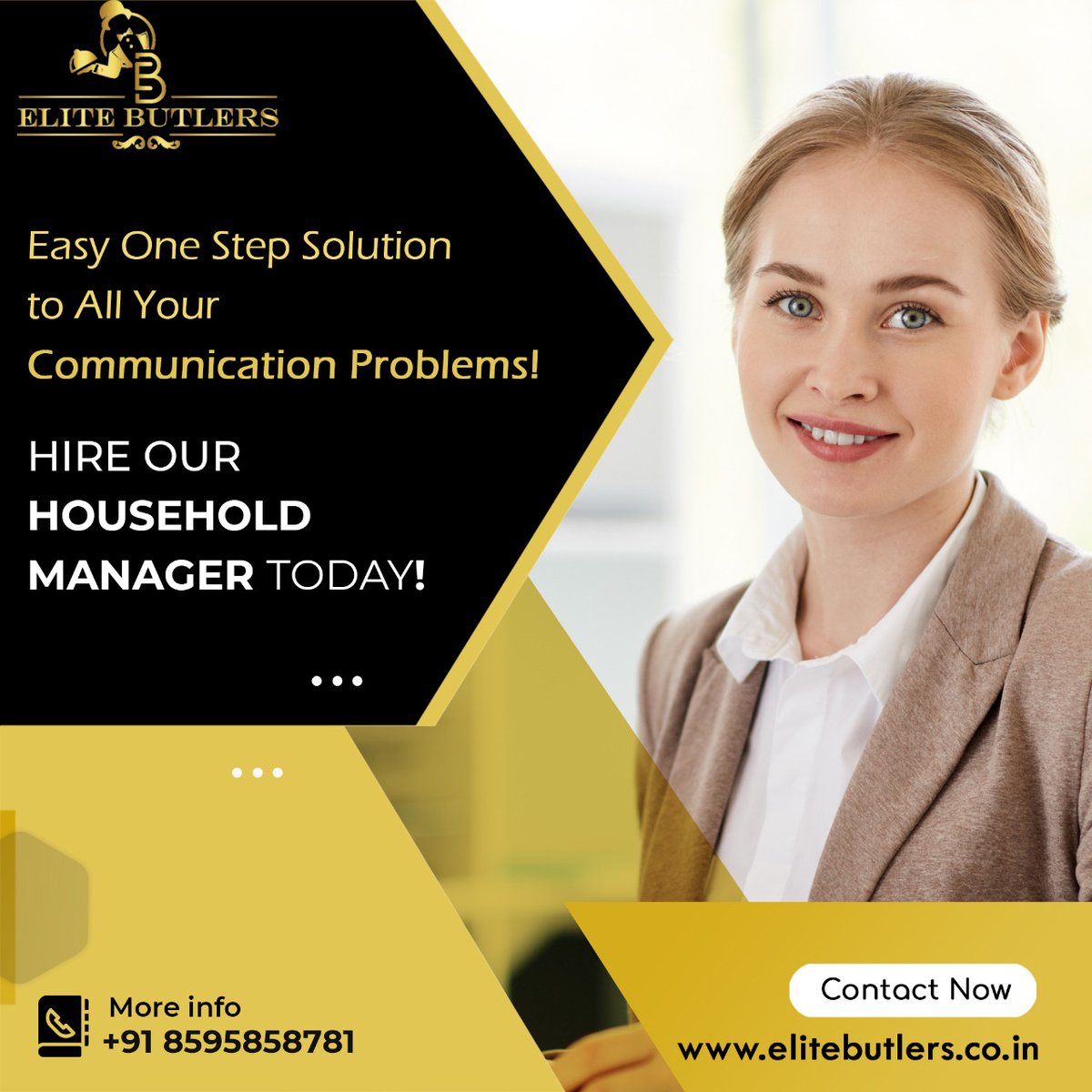 Communication Gaps can be easily filled in with the help of a household manager.

We are here to find a perfect solution and provide you with the best household managers.

Just call us on📱+91-8595858781

#householdmanners #householdmanager #householdmanagementsolutions