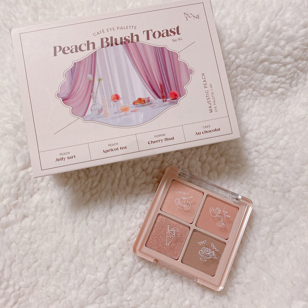 4_apple_red_'s tweet photo. ノートーン NOTONE様(@notone_official ) よりPeach Blush Toastを頂きました🍑 
カラーは01 MajesticPeachで、パケも色も可愛い😻。一重でも腫れぼったくなりにくいという、ピーチカラーなのですがとても使いやすい👌🏻これからの季節に向けて沢山使います！

#NOTONE #ノートーン #노톤 #一重メイク https://t.co/rlHnNK7ZKr
