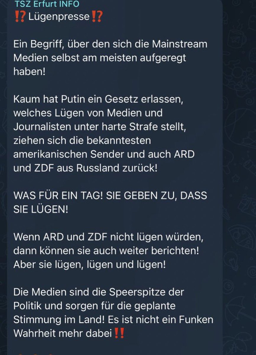 Hoellenaufsicht's tweet photo. Schwurbler einfach krasser als jede denkbare Satire (via @schwarzseherin) https://t.co/WFjxrYj30u