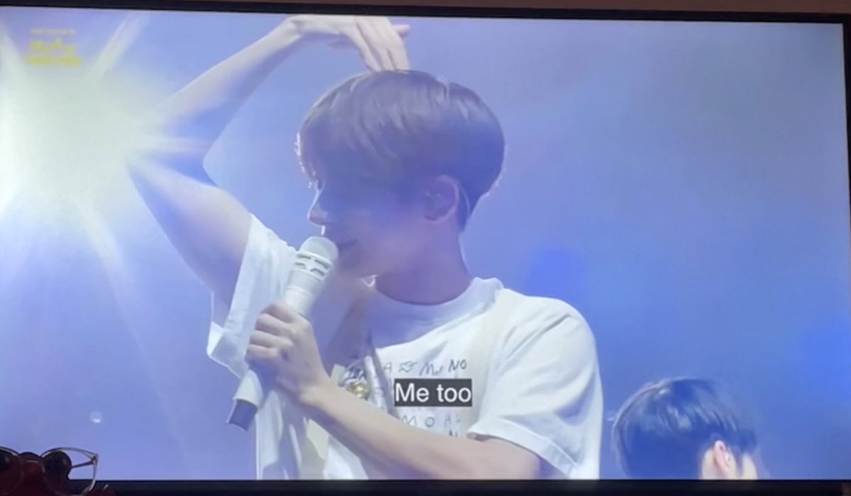 aribelle13's tweet photo. The Japanese songs all got to me 😭 thank you for another great show @TXT_bighit !! Moranghae 💙💛 #MOA_X_TOGETHER #TXT3rdANNIVERSARY https://t.co/AAtRMHj2oA