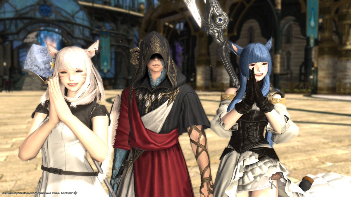 漆黒入りしました〜！
りもやんがクリスタリウムでお出迎え✨水晶公‥イイ