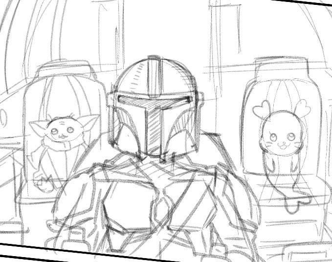 コックピットなんて描くんじゃなかった 