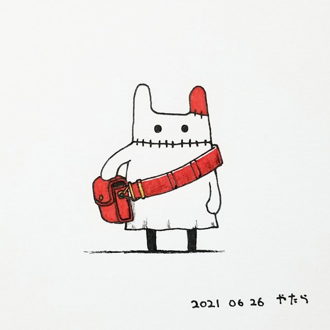 「ヤッピー」
とある古いぬいぐるみが、修理によって自我を得た姿。貰い物の赤いかばんがお気に入りでいつも持ち歩いている。
アパートで一人暮らしをしており、駄菓子屋などあちこちでアルバイトをしている。福岡市在住。 