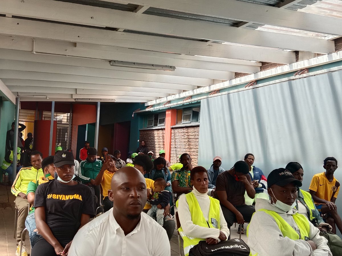 ANCJHB's tweet photo. [In Pictures] The spokesperson of the region Cde @Sasabona delivering Mrhabulo session at ward 67 in Yeoville Recreation Centre.

The discussion for the session will be using SOE's to revitalise the economy and redistribute wealth. https://t.co/XRve8htOug