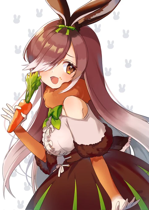 ヤブノウサギちゃん🐰🥕カワイイネ!!
#けものフレンズ 