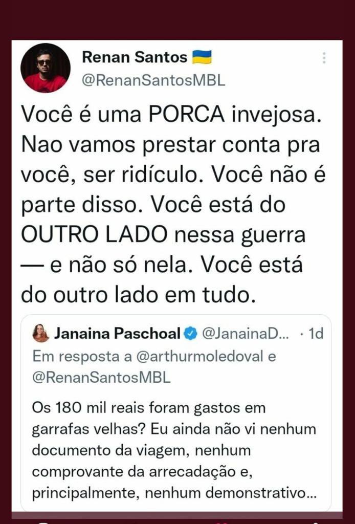 Gente, todos focando no Mamãe Falhei, mas não vamos esquecer o chefe!!! Alma igualmente podre, um misógino vagabundo…