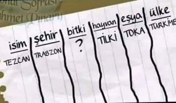 ishcb's tweet photo. Çocukluğumuzun bilgi yarışması
“ T ” ile başlayan bitki..?☺️ 
#MaçGünü  #Trabzonspor #L1DER #zeytinyağı  #MemurSen https://t.co/gD3VpVlJ88