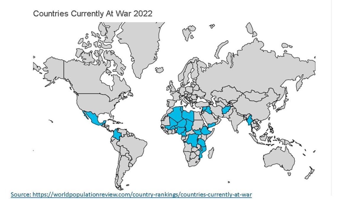 SudeshnaChat1's tweet photo. These are 21 countries where war is happening👇🏻. And all of these need to stop. #stopwareverywhere https://t.co/UM77NrHhWY