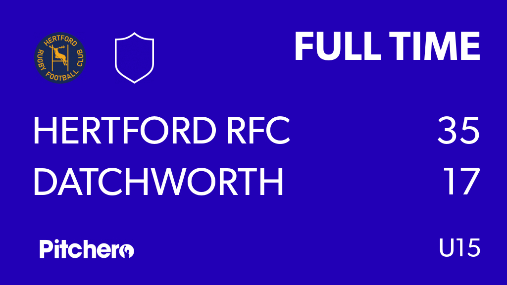 HertfordRFC's tweet photo. FULL TIME: Hertford RFC 35 - 17 Datchworth
#HERDAT #Pitchero
https://t.co/Q9PIFQmwB9 https://t.co/kLXgDdtogi