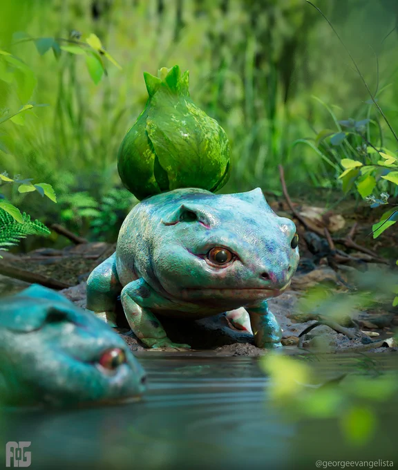 Así serían los Pokémon en la vida real