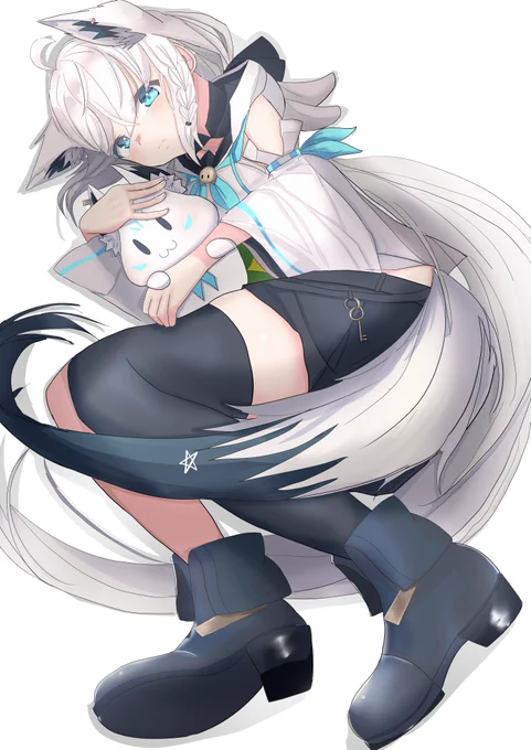 #絵フブキ
白上フブキさん描きました!
「一緒」 