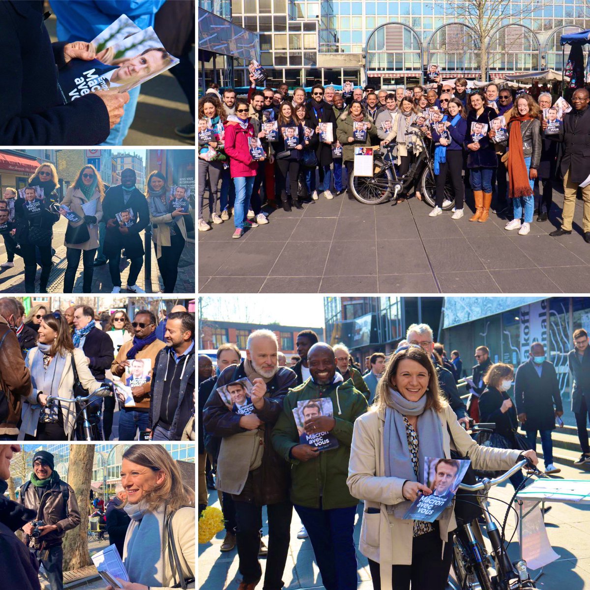 Nous étions nombreux ce matin à #Malakoff pour soutenir la candidature d’@EmmanuelMacron. Merci à tous les élus locaux, militants et citoyens présents ! #5ansdeplus #Macron2022 
@EMMalakoff @DemainMalakoff  @92enmarche @MoDem92 @TDP922 @Parti_Radical92 @Agir_92 @Horizons_92