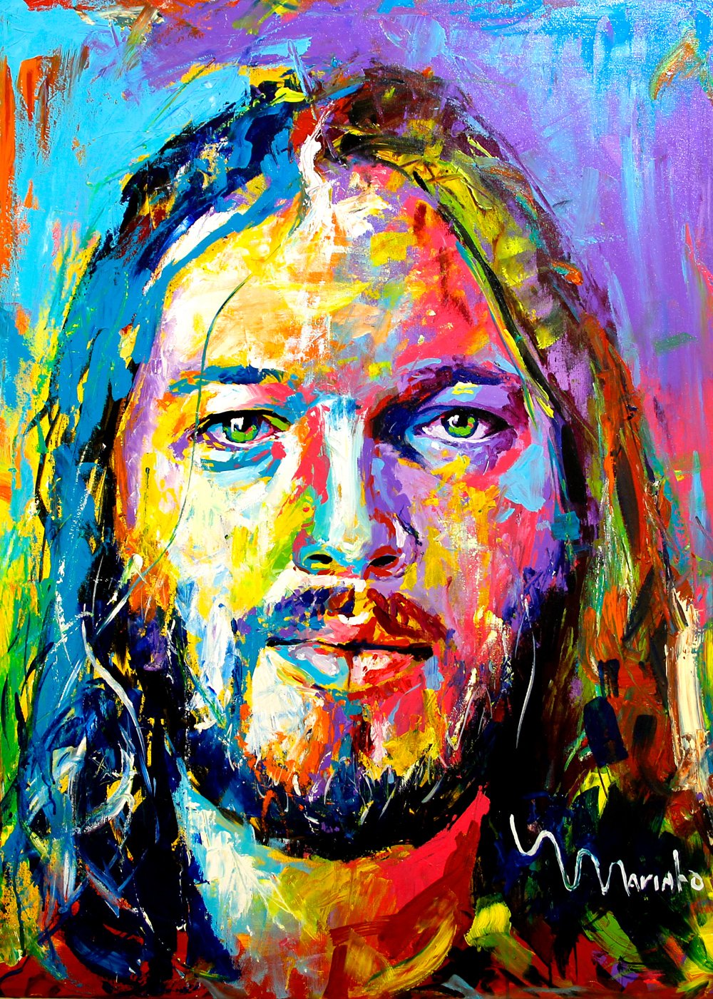 Happy Bday Diamond Dave  David Gilmour Original Piece MARINHO 