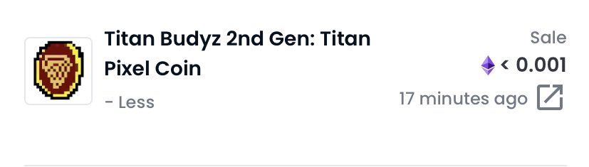 BuddyLMusic's tweet photo. Thank you @vakeelsaeb for adding Budyz to your collection! I hope you enjoy the Titan Pixel Coin ❤️I sincerely appreciate you supporting my art 🥰 #nftart #nft #nfts #NFT #NFTs #IronTitanium $Titan #TitanDao have you joined the Titan DAO discord ? https://t.co/a4AJcr8HrJ https://t.co/O2BDpPB9oP