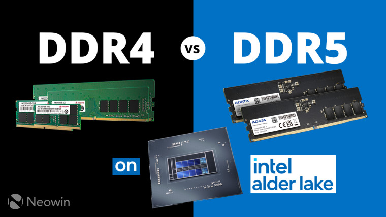 NeowinFeed's tweet photo. This fascinating 12th Gen Alder Lake motherboard has got both DDR4 and DDR5 DIMM slots #AlderLake #DDR5vsDDR4 #Intel https://t.co/kTPvmSo4XA https://t.co/78NjsZnhET