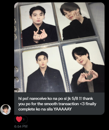 borathingsshop's tweet photo. Thank you so much for trusting! 💜

#BoraThingsFeedback https://t.co/5eA3yorMCC