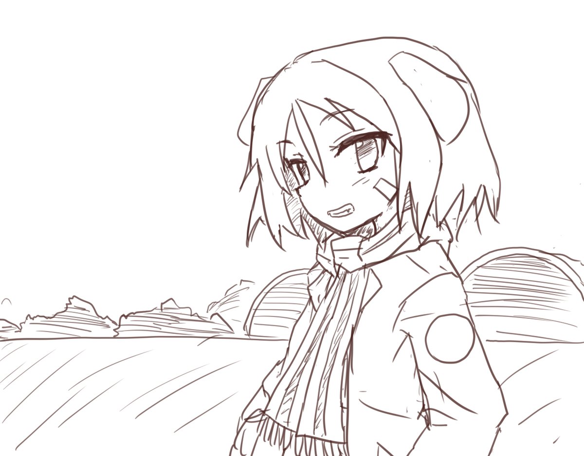 直ちゃんラクガキ。 