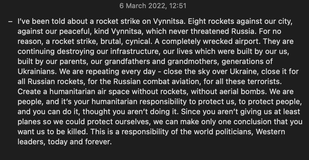 wartranslated's tweet photo. @ZelenskyyUa Translation https://t.co/qQC9NLgDoS
