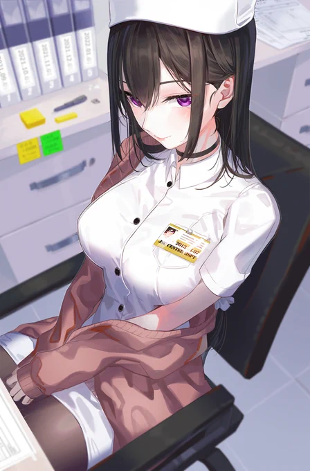 久しぶりのナースさん 