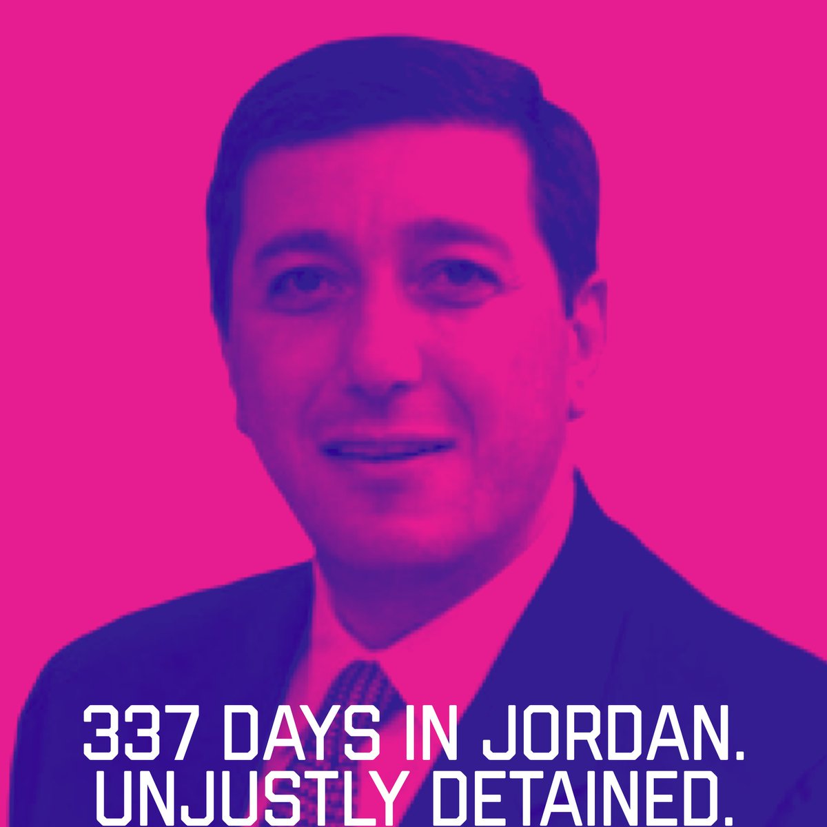 el5500's tweet photo. #Jordan has weaponized its judicial system. #bassemawadallah is still behind bars despite having done nothing to undermine Jordan. It is time to set him free. https://t.co/HV31e4kln3