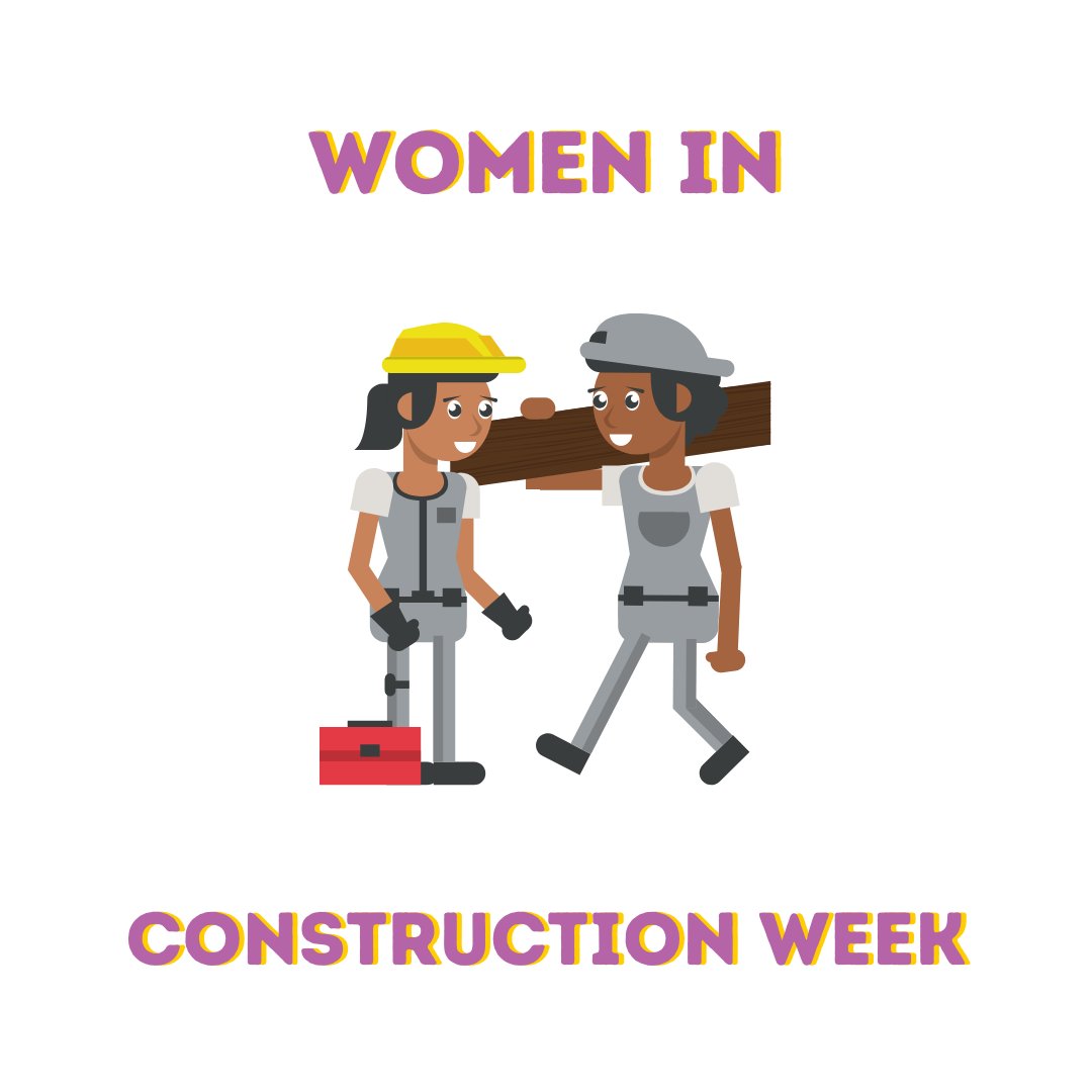 We at #NotJustForBoys HQ have had the honour of working with so many amazing girls and women in construction and we're so grateful to have them as our role models. Join us this week by sharing your #Womeninconstruction images and tagging us in them! #girlscan2 #girlpower